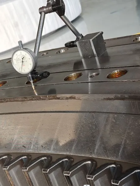 轴向游隙的检测